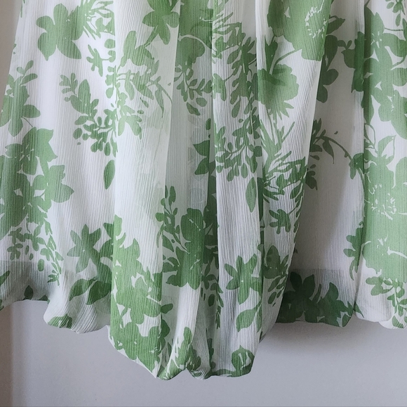 David Bridal Strapless Floral Dress - Picture 12 of 14